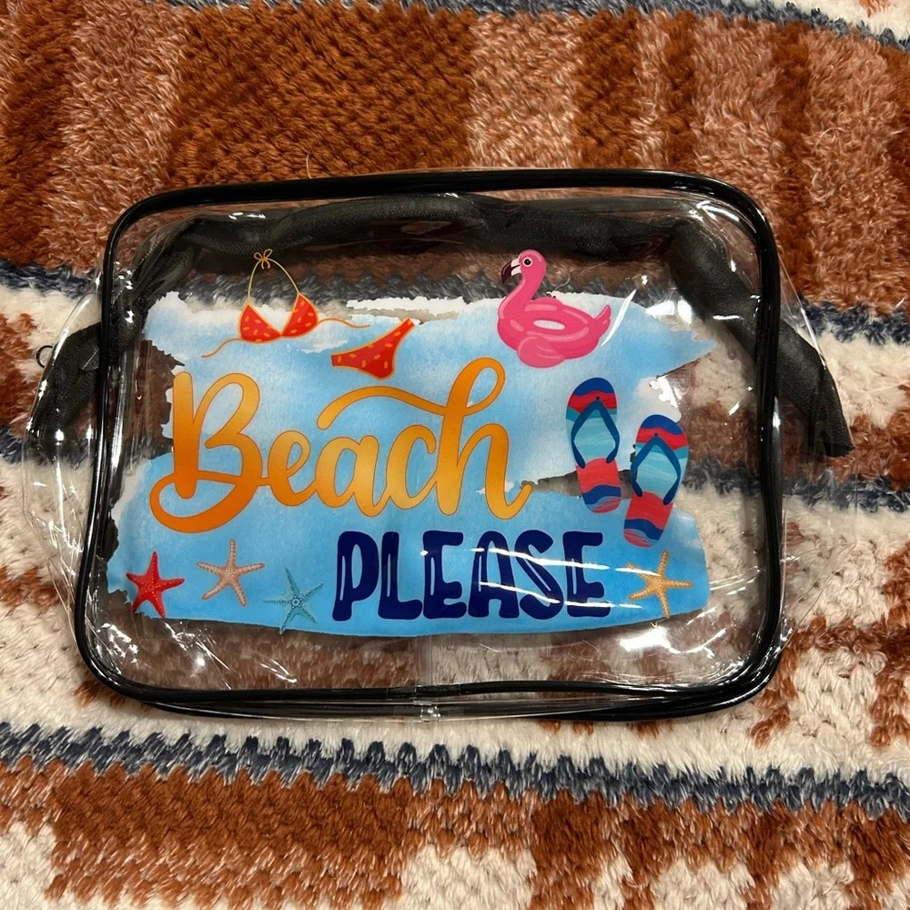 Clear Beach Please Bag